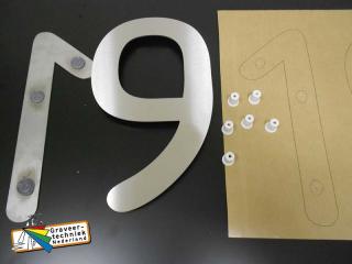 Gelijmde afstandsnokken